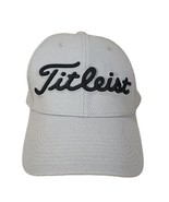 Titleist Golf Hat Grey Cloth Adjustable Breathable Lightweight Polyester - £12.68 GBP