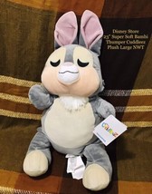 Disney Store 23&quot; Bambi Thumper Cuddleez Plush NWT - £77.85 GBP