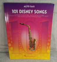 101 Disney Songs for Alto Sax Instrumental Folio Book Sheet Music NEW - $12.82