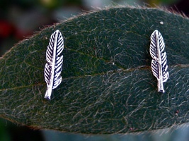 Haunted Magick Feather Earrings for ADVANCED psychic abilities - $17.78