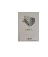 Coldplay Poster Cold Play Live Performace Promo - $137.57