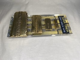 Star Trek, Deep Space Nine, Gold Pressed Latinum 4 Piece Set, Metal, Plaque - $247.49