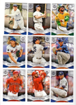 Lot of 9 2019 Topps Tribute Baseball Babe Ruth Lou Gehrig Mike Trout Reggie - £14.45 GBP