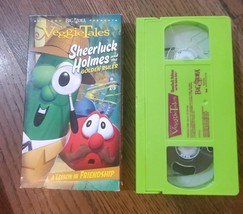 VeggieTales Sheerluck Holmes and the Golden Ruler VHS Video Tape Sherloc... - $29.99
