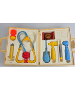 Vintage 1977 Fisher-Price KIDS Doctor Medical Kit #936 w/ Case Complete - $22.76