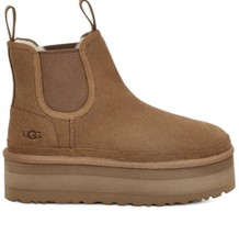 Authentic Ugg Neumel Platform Chelsea Boots~Chestnut~Us 5-6-7-8-9-10-11~NIB - £148.88 GBP