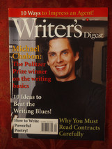 WRITERs DIGEST Magazine April 2002 Michael Chabon A. C. Crispin Victoria Strauss - £11.26 GBP