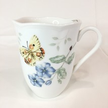 New Lenox Cup 12oz Butterfly Meadow Orange Sulphur  Mug With Scallop Rim... - £11.09 GBP