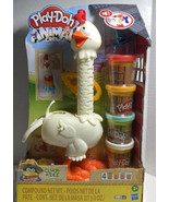 Chicken Cluck A Dee With 4 Play Doh  New Play Doh Animal Crew - £14.78 GBP