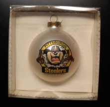 Topperscot Christmas Ornament 1994 Pttsburgh Steelers Taz Warner Bros NF... - £7.04 GBP