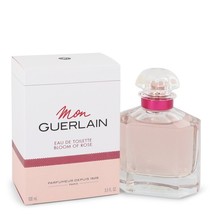 Mon Guerlain Bloom of Rose by Guerlain Eau De Toilette Spray 3.3 oz - £65.86 GBP