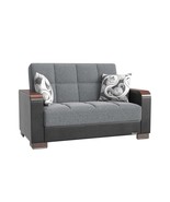 PrimeNest ZenAero X: Grey/Black Convertible Loveseat w/Storage - €1.005,70 EUR PrimeNest ZenAero X: Grey/Black Convertible Loveseat w/Storage - €1.005,70 EUR
