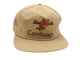 Vintage 80&#39;s Texace Conbraco Baseball Cap Hat Trucker Unisex Adjustable ... - $15.42