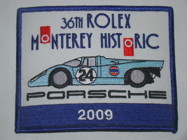 (2009) 36th Annual Monterey Historic Automobile Races - Patch - $65.00