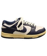 Vintage Nike Dunk Low Sneakers Mens US 8 Navy White Athletic Lace Up DD1... - $53.73 CAD