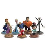Disney Infinity Disney Friends Figures Lot of 7 - Frozen, Wreck-It Ralph... - $34.47