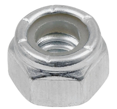 Hillman 6289 1/4 in. -20 Zinc-Plated Nylon Insert Stop Nut, 4-Pack - £9.42 GBP