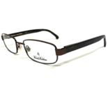 Brooks Brothers Eyeglasses Frames BB1010 1571 Brown Rectangular 54-19-145 - £43.88 GBP