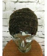 Dakine Womens One Sz Hat Brown Knit Beanie Warm Winter Cap - $9.89