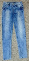 Girls Jeans Justice Stretch Straight Light Blue Denim Jeans-size 12 - £5.41 GBP