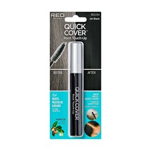 KISS COLORS QUICK COVER GRAY HAIR TOUCH UP BGC04 JET BLACK BRUSH TYPE  - $4.99