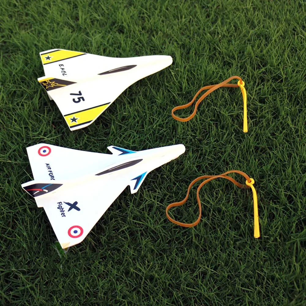 2PCS Set EPP Foam Plane Ejection Takeoff Airplanes Hand Throwing Outdoor Glider - £13.33 GBP
