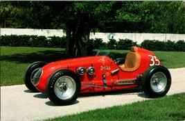 1948 Don Lee Special Indianapolis Racer Long Island Auto Museum Chrome P... - $4.99