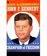 The Illustrated Story of John F. Kennedy, Champion of Freedom 1964 Comic... - €7,44 EUR