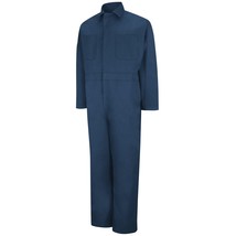 Red Kap Twill Action Back Coverall Overalls with Chest Pockets 36R - £28.83 GBP