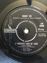 Bobby Vee - A Forever Kind Of Love (Uk 7&quot; Vinyl Single, 1962) - £2.07 GBP