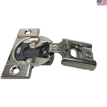 Premium Nickel Finish Soft-Close Cabinet Hinges - 1/2&#39;&#39; Overlay, 10 Pack - $49.50