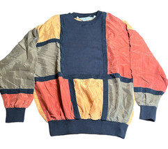Vintage Sunny Leigh Women’s Long Sleeve Crewneck Shirt Multicolor Size Small - £8.81 GBP