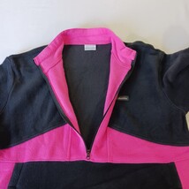 Columbia AL5548 Women's Black/Pink 1/2 Zip Pullover Sweatshirt Size 2XL image 11