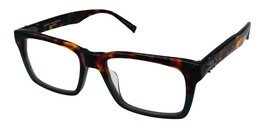 John Varvatos Rectangle Mens Tortoise Eyewear Plastic Frame V368 54mm - £71.05 GBP