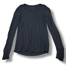 Eileen Fisher Top Size XS Long Sleeve Shirt Soft Viscose Spandex Blend With Flaw - £18.82 GBP