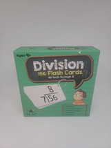 Educational Math Flash Cards, Division - 156 Cards (All facts, 0-12) with Rings - £7.86 GBP