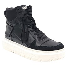 DKNY Women Mayzi High Top Retro Fashion Sneakers Size US 6.5M Black White - £63.66 GBP