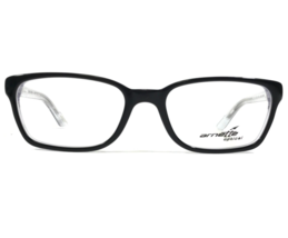 Arnette Petite Eyeglasses Frames MOD.7036 1007 Black White Clear 49-17-130 - £29.29 GBP