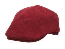 Stetson Newsboy Style - Stylishly Beautiful Burgundy - Cotton Blend Cap - $502.36 MXN