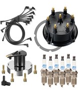 Mercruiser Thunderbolt 4.3 L V6 DISTRIBUTOR CAP ROTOR SPARK PLUG WIRES K... - $3,903.09 MXN