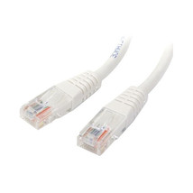 STARTECH.COM M45PATCH15WH 15FT WHITE MOLDED CAT5E UTP PATCH CABLE - £25.74 GBP