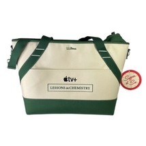 Lessons in Chemistry LL Bean Insulated Canvas Tote Bag Apple TV+ Green B... - £148.16 GBP