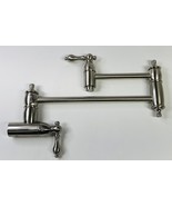 Signature Hardware 329234 Augusta Wall Mounted Pot Filler - Brushed Nick... - $116.11 CAD