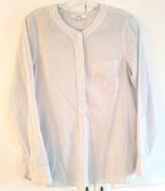 MADEWELL WellSpring Popover Stripe Tunic Shirt Women&#39;s Sz Small - £19.05 GBP