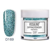 Rosalind Nails Chrome Holographic Dipping Powder - Colorful - *TEAL GLITTER* - £2.36 GBP