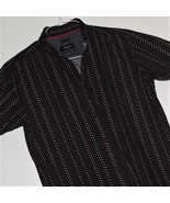 GEOMETRIX DRILL CLOTHING MEN&#39;S SHIRT ~ Sz M SLIM FIT ~ S/S ~ Repeating P... - $23.05 CAD
