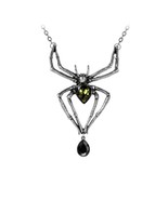 Alchemy Gothic P432  Green Venom Pendant Necklace - £63.08 GBP