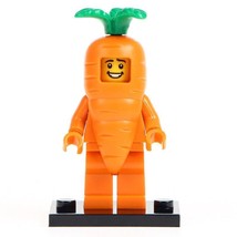 Carrot Man Fruit Themed Collectable Minifigures Block Toy Gift For Kids - £2.16 GBP