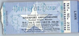 Billet De Concert Grateful Dead Du 5 Juillet 1995 À St. Louis, Missouri - $118.85