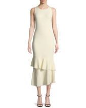 THEORY Womens Maxi Dress Nilimary Solid Ivory Size P I0516712 - £83.90 GBP